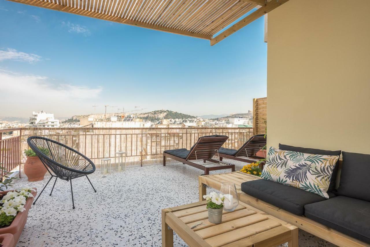 Apartamento Acropolis View Under The Stars! Atenas Exterior foto