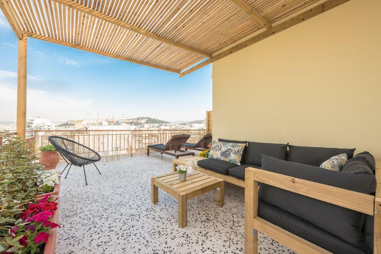 Apartamento Acropolis View Under The Stars! Atenas Exterior foto