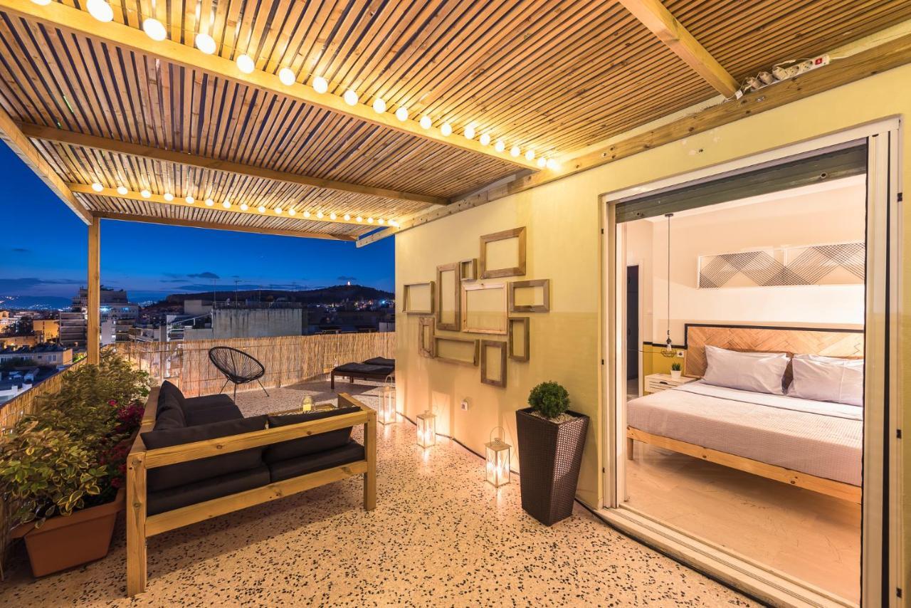 Apartamento Acropolis View Under The Stars! Atenas Exterior foto