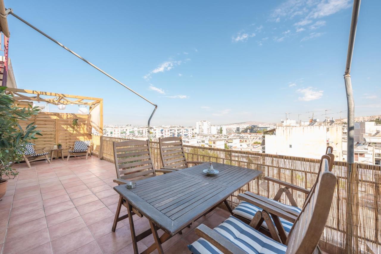 Apartamento Acropolis View Under The Stars! Atenas Exterior foto